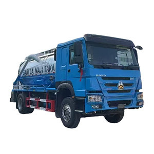 Camión Cisterna de Succión de Aguas Residuales HOWO 4x2 Euro 2 Diésel con Transmisión Manual, Tanque de 12 CBM, Capacidad de Carga de 12 T - Product Image 5