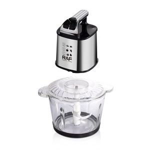 2L 800w Slicer Transparent <b>Mini</b> Fufu Yam Pounding Machine with Handle Mixer Vegetable Chopper Electric Meat <b>Grinder</b> - Product Image 4