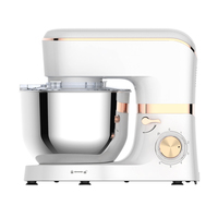 Batteur Électrique de Cuisine Professionnel OEM 5L avec Bol Mélangeur en Acier Inoxydable 1000W, Conception à Tête Inclinable et Pièces de Rechange Gratuites