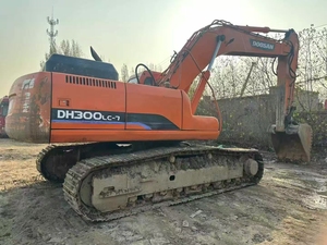 Excavatrice sur chenilles hydraulique Doosan DH300LC-7 d'occasion de 30 tonnes, modèle 2019, avec roulements/engrenages/moteurs d'origine, à vendre - Product Image 2