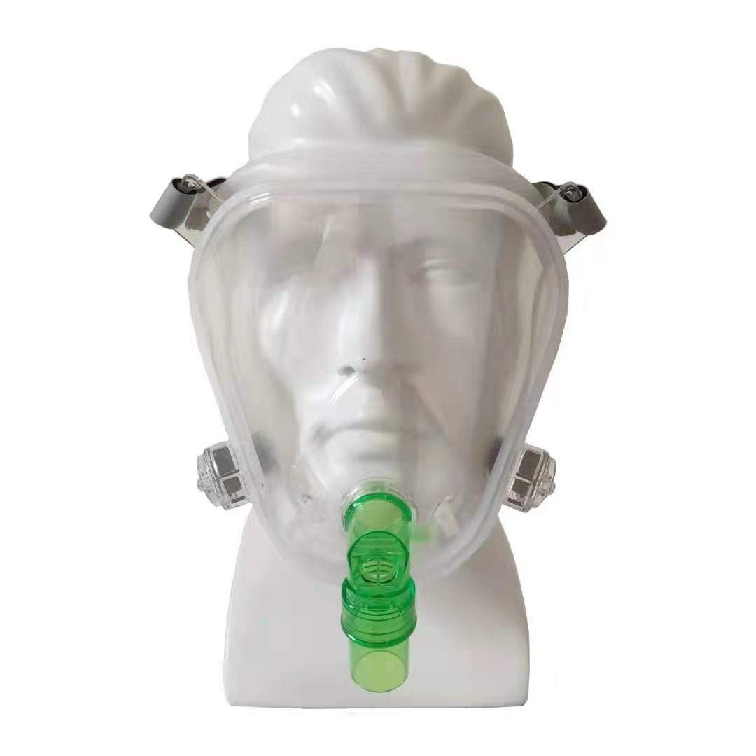 Breathing Machine Accessories Adjustable Headgear Straps Silicone Full Face CPAP Mask