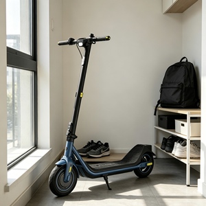 สกู๊ตเตอร์ไฟฟ้าพับได้สำหรับการเดินทางในเมือง โครงเหล็กคาร์บอนสูง 350W T8 แบตเตอรี่ลิเธียม 10-20Ah ระยะทาง 55 กม. ความเร็วสูงสุด 25 กม./ชม. - Product Image 6