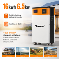 Système de batterie domestique LiFePO4 16 kWh Power Brick SC pour la sauvegarde solaire et l'autoconsommation, 51,2 V 314 Ah, 10 000 cycles, stockage d'énergie domestique