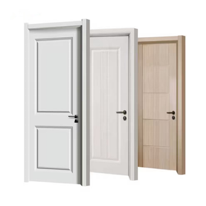 Porte intérieure minimaliste en bois massif sur mesure - Porte de chambre à ouverture latérale finie avec caractéristiques de prévention incendie et insonorisation pour la maison - Product Image 4