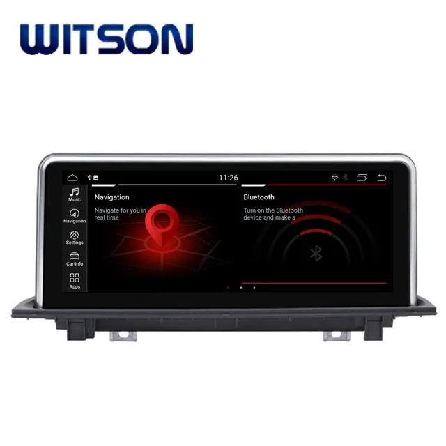 बीएमडब्ल्यू के लिए WITSON एंड्रॉयड 9.0 प्रणाली कार डीवीडी X1 F48(2016-2017) मूल NBT प्रणाली 4GB रैम, 32GB Rom समर्थन कई भाषाओं