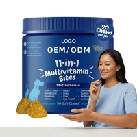OEM ODM Complément Nutritionnel 11-en-1 pour Chiens, Soft Chews Multivitaminés, Soin des Articulations, Antioxydants, 90 Unités, Tous Âges, Soutien à la Santé Animale