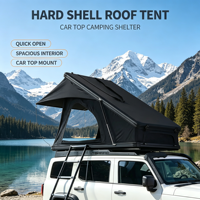 Tente de toit rigide toutes saisons pour voiture, avec échelle télescopique incluse, pour 4x4, overlanding et voyages en pleine nature