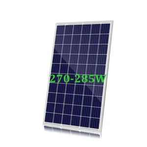 Высокоэффективная монокристаллическая солнечная панель 270 ватт 275 Вт 285 Вт солнечная панель BIPV для системы солнечной энергии