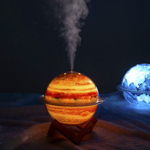 Chambre Lune Mini USB <span class=keywords><strong>Planète</strong></span> Humidificateur Étoile Ciel Brume Air Aromathérapie Humidificateur Avec Led Veilleuse - Product Image 3