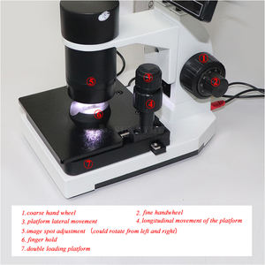 Image haute résolution 7 pouces LCD <span class=keywords><strong>Microscope</strong></span> numérique Microcirculation biologique USB pour affichage sanguin Capillaire à ongles - Product Image 6