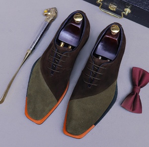 Chaussures décontractées pour hommes en cuir véritable respirant, à bout fermé, imperméables, antidérapantes et confortables, idéales pour le bureau et la carrière - Product Image 5