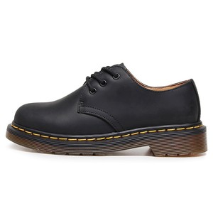 Chaussures habillées en cuir pour hommes, directement de l'usine, avec surpiqûres jaunes classiques, pour occasions formelles et décontractées - Product Image 4