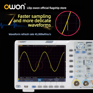 Oscilloscope numérique professionnel OWON DS4102/4074/4104 Oscilloscope de bureau 70M-100M - Product Image 4