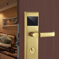 Lecteur de carte clé durable d'usine système de verrouillage de porte à balayage de carte serrure de porte d'hôtel intelligente de sécurité numérique