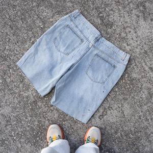 Pantalon personnalisé surdimensionné à imprimé vache en fourrure, sublimation, taille haute, coton, ample, bermuda d'été, pantalon homme, short en cuir pour homme - Product Image 2