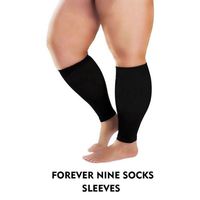 Chaussettes de compression unisexe XXL grande taille à soutien progressif, avec larges bordures, pour prévenir l'enflure, la douleur et l'œdème, apaisantes pour les mollets