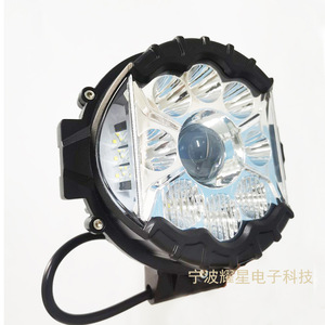ไฟทำงาน LED ทรงกลมขนาด 7 นิ้ว สำหรับรถออฟโรด ให้ความสว่างสูง พร้อมตัวเรือนอะลูมิเนียมอัลลอยด์ที่ทนทาน - Product Image 1