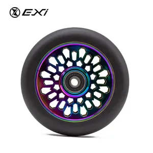 120mm 110mm Scooter Wheels Pro Stunt Scooter Replacement Wheels For MGP Envy Lucky Pro Scooters