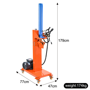 Rajadora de Leña Hidráulica Vertical, Máquina Eléctrica para Partir Troncos, para Uso Agrícola y Forestal, Capacidad de 22 Toneladas - Product Image 4