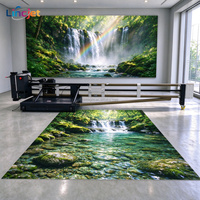 Printer Tabung UV Inkjet 2-in-1 LC Wall & Floor Portabel & Ringan Kompatibel dengan Printhead DX7/I1600