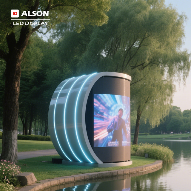 ALSON LED LED VISUAL Naked Eye 3D LED Display Screen High Quality Fixed Outdoor 3D Led Billboard Advertising LED Display Screen