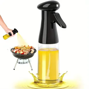 Spray de óleo para acampamento, churrasco, cozinha, cozinha, cozimento, 200-300 500ml, dispensador de azeite, vinagre, fritadeira, pulverizador, salada, utensílios