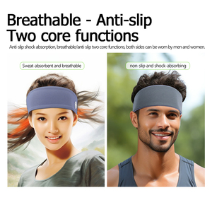 Tu ที่คาด<span class=keywords><strong>ผม</strong></span>เด็กผู้หญิง DRI พอดีกับกีฬาวิ่งผ้าคาดหัวโยคะ<span class=keywords><strong>ส</strong></span>ำหรับผู้<span class=keywords><strong>ชาย</strong></span>สายรัดศีรษะออกกำลังกาย<span class=keywords><strong>ชาย</strong></span>ทุกเพศ - Product Image 2