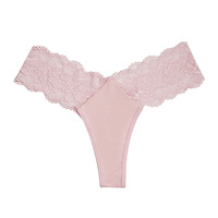 Culotte rayée en dentelle sans couture pour femme, sous-vêtements féminins, vente en gros