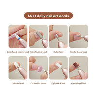 Machine à ongles électrique portative pour le retrait du vernis gel et le nail art
