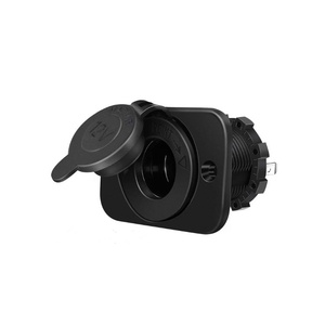 1-năm RV xe xe máy sửa đổi Thuốc lá nhẹ hơn ổ cắm 12-24V phổ Ổ cắm điện 10A phụ phí làm bằng kim loại - Product Image 1