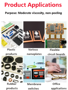 <span class=keywords><strong>3M</strong></span> <span class=keywords><strong>468MP</strong></span> Adhesieve Transfer Tape 200MP Ultradun 0,13 mm voor Grafische Overlays en Membraneschakelaars Dubbelzijdige transparante tape - Product Image 4