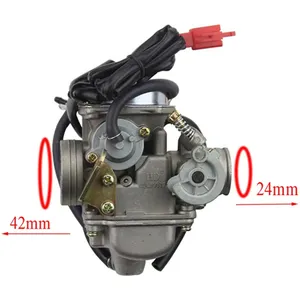 GOOFIT PD24J Carburetor With Air Filter Intake Manifold Replacement For GY6 125cc 150cc Go Kart Scooter 152QMI 157QMJ