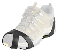 Crampons pour chaussures de glace antidérapantes en silicone pour l'extérieur Crampons élastiques Crampons de traction Crampons pour l'escalade à 10 goujons