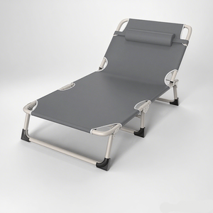 <span class=keywords><strong>Lit</strong></span> de camp pliant extérieur pliant de bureau sieste hôpital accompagnant <span class=keywords><strong>lit</strong></span> pliant en métal - Product Image 1