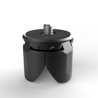 Mini trépied à déploiement automatique pour DJI Pocket 4P/4/3, pour Insta360 Luna, support magnétique en aluminium avec vis 1/4"-20 pour Xtra Muse