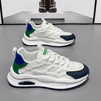Dernières tendances en matière de baskets, respirantes, résistantes à l'usure, à semelle épaisse, chaussures décontractées pour hommes, pour le basketball, style de chaussures pour la marche estivale