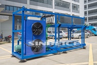 SINDEICE 2 tonnes par jour bloc machine à glaçons refroidissement par eau et refroidissement par air à vendre
