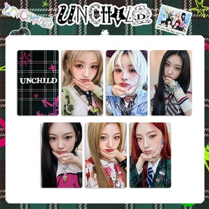 6 Stück/Set KPOP UNCHILD We Are UNCHILD HD Fotokarten Doppelseitig Glänzende LOMO-Karten <span class=keywords><strong>YEEUN</strong></span> HEEKIE TINA AKO EVON HAEUN Fangeschenk - Product Image 6