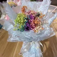 Valentinstag-Rosen Mattes Halbtransparentes Spitzen-Blumenverpackungspapier, Blumenstrauß-Verpackungsmaterial