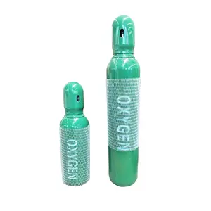 Cilindro de oxígeno médico Mini portátil de acero 1,5-5L Precio personalizado de 50 Kg Cilindro de gas metilado de alta presión YA 150 Bar