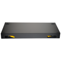 12-Core FC Universal Telecom Grade Optical Fiber Terminal Box Equipped with Pigtails Adapters & Splice Tray