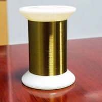 Kawat Tembaga Berlapis Email QA yang Dapat Direkatkan Langsung 155 0.05mm-1.6mm untuk Pemotongan Voice Coil Speaker Merek JH Standar Internasional