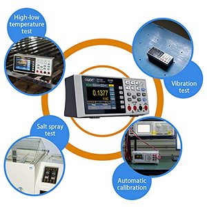มัลติมิเตอร์แบบดิจิตอลตั้งโต๊ะ OWON รุ่น XDM1041 หน้าจอ TFT LCD ขนาด 3.5 นิ้ว ความแม่นยำ 0.1  แสดงผลแบบสี่หลักครึ่ง  รองรับการวัดค่า DC/AC อัตโนมัติ - Product Image 4