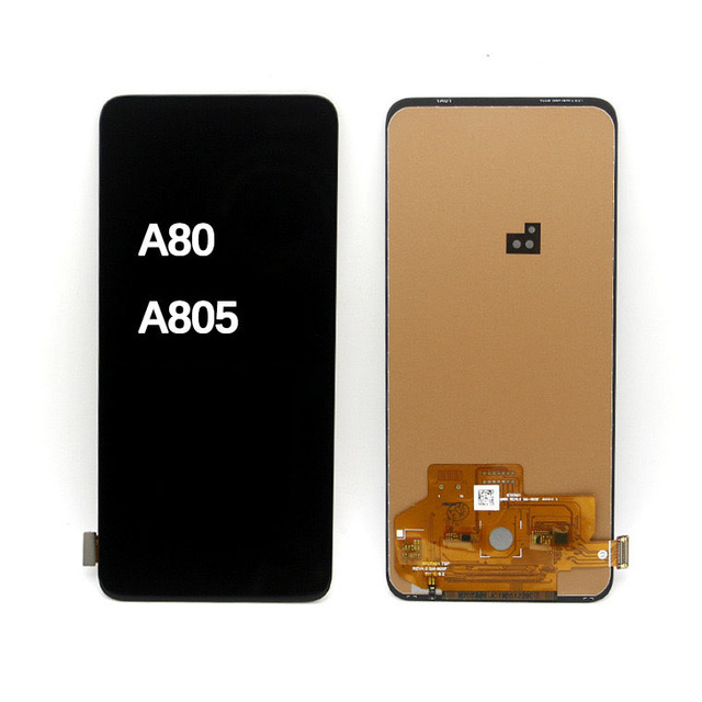 Replacement Display Lcd Mobile Phone Screen for Samsung Galaxy A80 A805 Digitizer Assembly LCD Screen LCD Screen with Frame