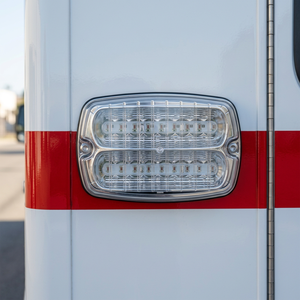 Luz Estroboscópica LED de 12V CC, Luz de Advertencia de Montaje Lateral, Lámpara Intermitente de Emergencia para Camión de Bomberos y Ambulancia, Garantía de 2 Años - Product Image 2
