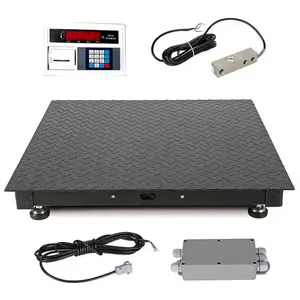 1.5m*1.5m Platform 1.5T Heavy Duty Weighing Scale Industrial Floor Scale