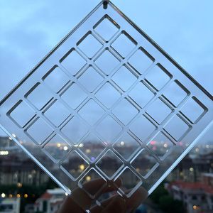 Moderne 36 Gitter Acryl Magnetic Sea shell Display Organizer Großhandel für Diamant Edelstein Perlen