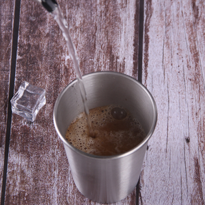 แก้วเบียร์สแตนเลส 304 แบบพกพา สำหรับน้ำเย็น  รับสกรีนโลโก้ - Product Image 4