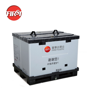 Warehouse heavy duty Large PP corrugated pallet industrial plastic foldable sleeve pallet box