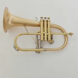 德国进口Bb钥匙黄铜专业扳机flugelhorn